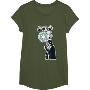 image:imageStar Wars Join The Darkside Darth Vader Forever Punk TShirtOlive Green