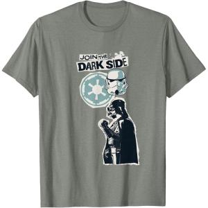 image:imageStar Wars Join The Darkside Darth Vader Forever Punk TShirtOlive Heather