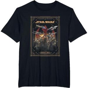 image:imageStar Wars Rogue One Rebel Fighters Galactic Frame TShirtBlack