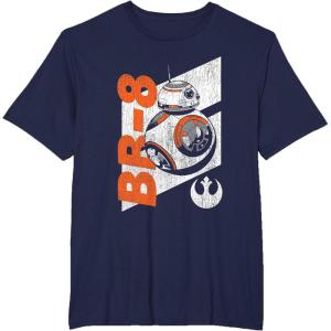 image:imageStar Wars The Force Awakens Distressed BB8 Rebel Droid TShirtNavy Blue