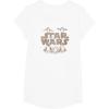 image:imageStar Wars  Porg Logo TShirtWhite