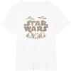 image:imageStar Wars  Porg Logo TShirtWhite