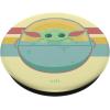 image:imageStar Wars The Mandalorian The Child Retro Rainbow Portrait PopSockets Adhesive PopGripAdhesive PopGrip