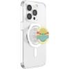 image:imageStar Wars The Mandalorian The Child Retro Rainbow Portrait PopSockets Adhesive PopGripMagnetic PopGrip