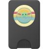 image:imageStar Wars The Mandalorian The Child Retro Rainbow Portrait PopSockets Adhesive PopGripMagnetic PopWallet