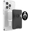 image:imageStar Wars Mandalorian Logo Black And White PopSockets Adhesive PopGripMagnetic PopWallet