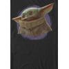 image:imageStar Wars Mens The Mandalorian The Child Purple Swirl TShirtBlack