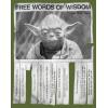 image:imageStar Wars Mens Vintage Inspired Graphic Tees TShirt Words of WisdomMilitary Green