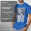 image:imageStar Wars Mens Vintage Inspired Graphic Tees TShirt Words of WisdomRoyal Blue Heather