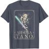 image:imageStar Wars The Clone Wars Ahsoka Tano Celestial Portrait TShirtHeather Blue