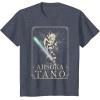image:imageStar Wars The Clone Wars Ahsoka Tano Celestial Portrait TShirtHeather Blue