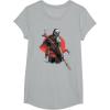 image:imageStar Wars The Mandalorian Battle Ready Bounty Hunter TShirtHeather Grey