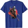 image:imageStar Wars The Mandalorian Battle Ready Bounty Hunter TShirtRoyal Blue