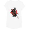 image:imageStar Wars The Mandalorian Battle Ready Bounty Hunter TShirtWhite