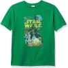 image:imageSTAR WARS Boys A New Hope Galactic Battle TShirtKelly Green