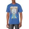 image:imageSTAR WARS Mens Falcon Speed Graphic TShirtRoyal Heather