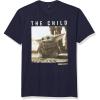 image:imageStar Wars Mens The Mandalorian The Child Purple Swirl TShirtBlack