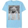 image:imageStar Wars Mens Vintage Inspired Graphic Tees TShirt Words of WisdomLight Blue