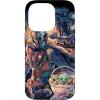 image:imageStar Wars The Mandalorian amp The Child Starry Night Style Case for iPhone 17iPhone 14 Pro
