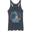 image:imageStar Wars Womens Officially Licensed Vintage Victory Juniors Racerback TankNavy Blue Heather