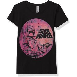 image:imageSTAR WARS Fett Up Girls Solid Crew TeeBlack