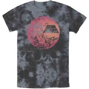 image:imageSTAR WARS Fett Up Young Mens Short Sleeve Tee ShirtBlackCharcoal