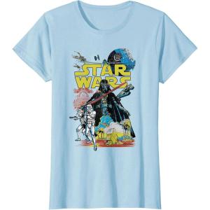 image:imageSTAR WARS Girls A New Hope Galactic Battle TShirtBaby Blue