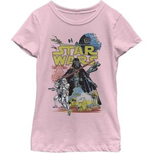 image:imageSTAR WARS Girls A New Hope Galactic Battle TShirtLight Pink