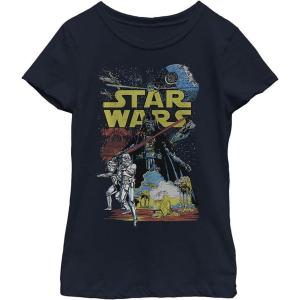 image:imageSTAR WARS Girls A New Hope Galactic Battle TShirtNavy Blue