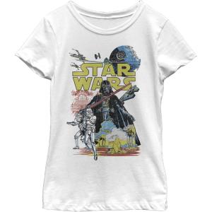 image:imageSTAR WARS Girls A New Hope Galactic Battle TShirtWhite