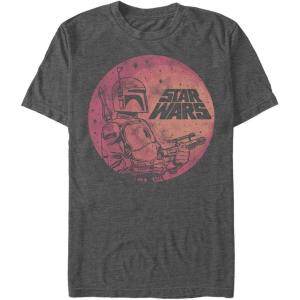 image:imageStar Wars Mens Big amp Tall Fett Up TShirtCharcoal Heather