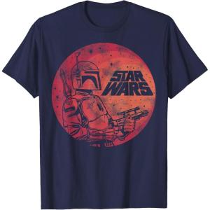 image:imageStar Wars Mens Big amp Tall Fett Up TShirtNavy Blue