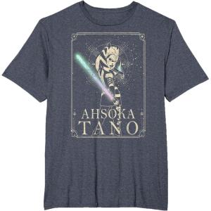image:imageStar Wars The Clone Wars Ahsoka Tano Celestial Portrait TShirtHeather Blue