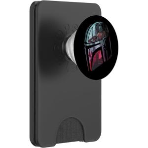 image:imageStar Wars The Mandalorian Helmet Reflection PopSockets Adhesive PopGripMagnetic PopWallet
