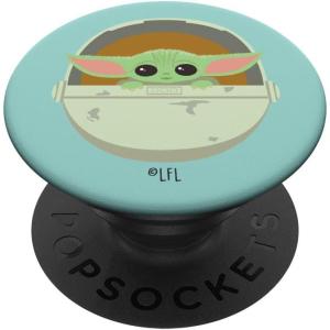 image:imageStar Wars The Mandalorian The Child Floating Pod Stylized PopSockets Adhesive PopGripAdhesive PopGrip