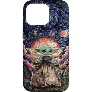 image:imageStar Wars The Mandalorian The Child Starry Night Style Case for iPhone 17iPhone 16 Pro