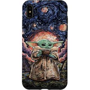 image:imageStar Wars The Mandalorian The Child Starry Night Style Case for iPhone 17iPhone XS Max
