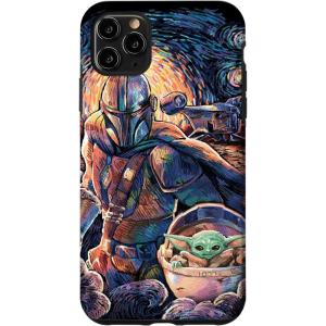 image:imageStar Wars The Mandalorian amp The Child Starry Night Style Case for iPhone 17iPhone 11 Pro Max