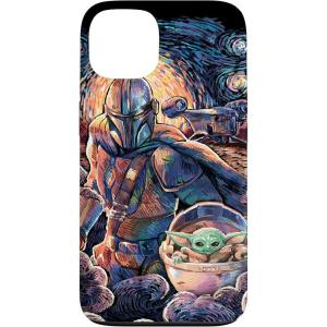 image:imageStar Wars The Mandalorian amp The Child Starry Night Style Case for iPhone 17iPhone 13