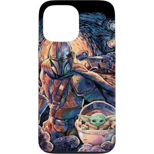 image:imageStar Wars The Mandalorian amp The Child Starry Night Style Case for iPhone 17iPhone 13 Pro Max