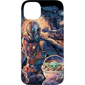 image:imageStar Wars The Mandalorian amp The Child Starry Night Style Case for iPhone 17iPhone 14 Plus