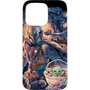 image:imageStar Wars The Mandalorian amp The Child Starry Night Style Case for iPhone 17iPhone 15 Pro Max