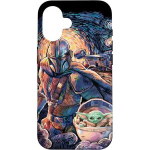 image:imageStar Wars The Mandalorian amp The Child Starry Night Style Case for iPhone 17iPhone 16