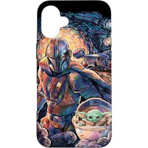 image:imageStar Wars The Mandalorian amp The Child Starry Night Style Case for iPhone 17iPhone 16 Plus