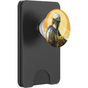image:imageStar Wars The Mandalorian and Grogu Clan of Two Sunrise Art PopSockets Adhesive PopGripMagnetic PopWallet