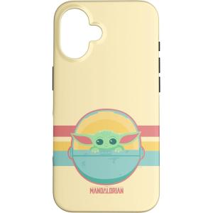 image:imageiPhone 16 Star Wars The Mandalorian The Child Retro Rainbow CaseiPhone 16