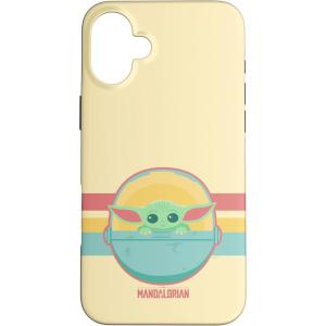 image:imageiPhone 16 Star Wars The Mandalorian The Child Retro Rainbow CaseiPhone 16 Plus