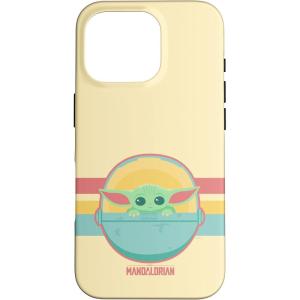 image:imageiPhone 16 Star Wars The Mandalorian The Child Retro Rainbow CaseiPhone 16 Pro