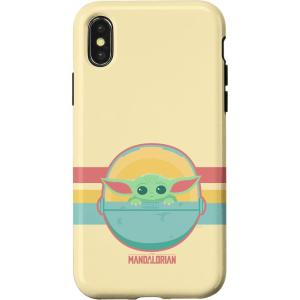 image:imageiPhone 16 Star Wars The Mandalorian The Child Retro Rainbow CaseiPhone XXS