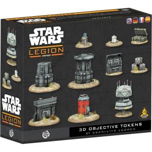 image:imageAsmodee Star Wars Legion 3D Objective Tokens  Tabletop Miniatures Game Strategy Game for Kids and Adults Ages 14 2 Players 90 Min Playtime